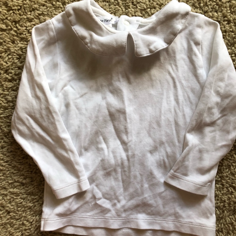 Hug Me First Boys Collard Shirt